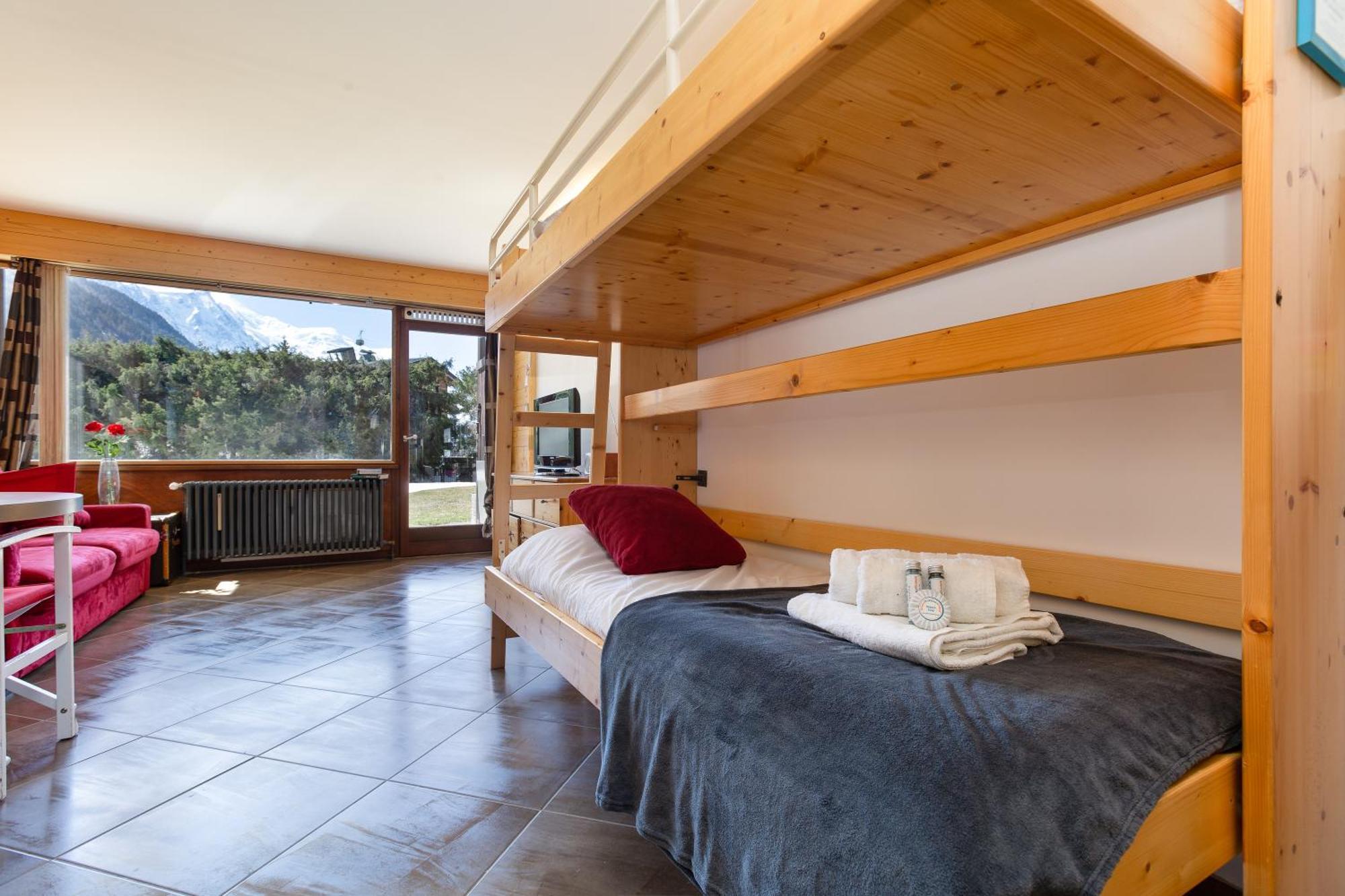 Residence Grands Montets 133 Ski In-Ski Out - Happy Rentals Chamonix Ruang foto
