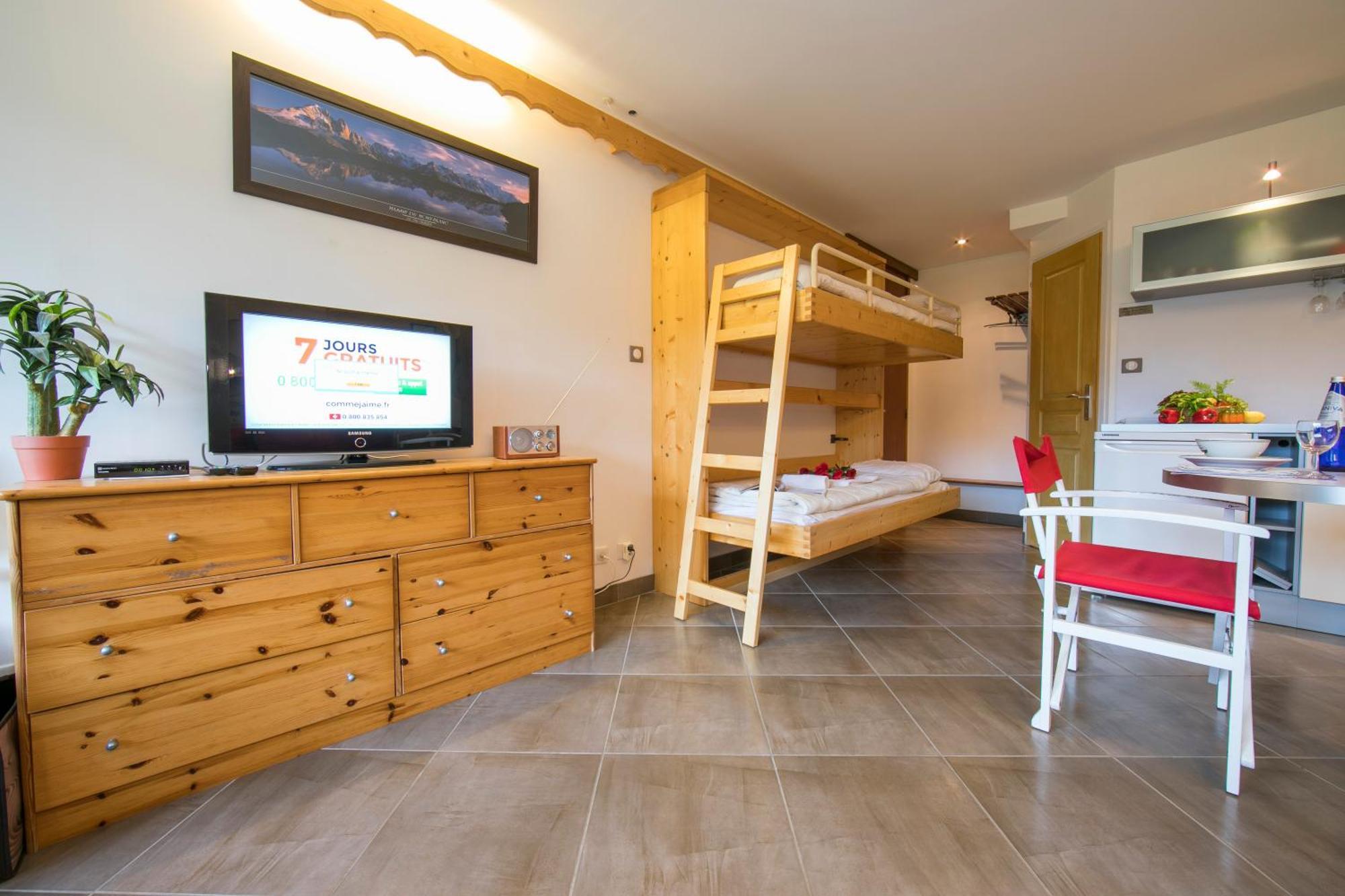 Residence Grands Montets 133 Ski In-Ski Out - Happy Rentals Chamonix Bagian luar foto
